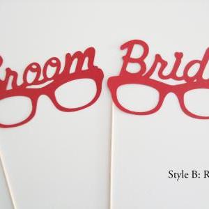 Bride & Groom Photo Prop (style B)