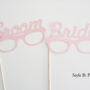 Bride & Groom Photo Prop (style B)