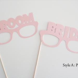 Bride & Groom Photo Prop (style A)