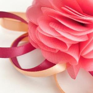 Handmade Fancy Wedding Corsage // Wrist Corsage