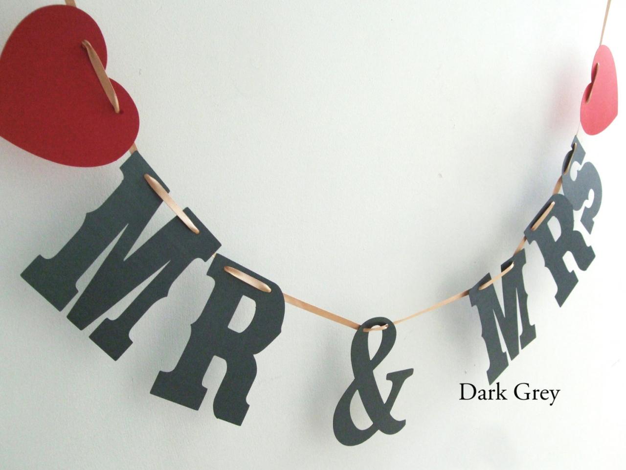Hearts Mr & Mrs Bunting