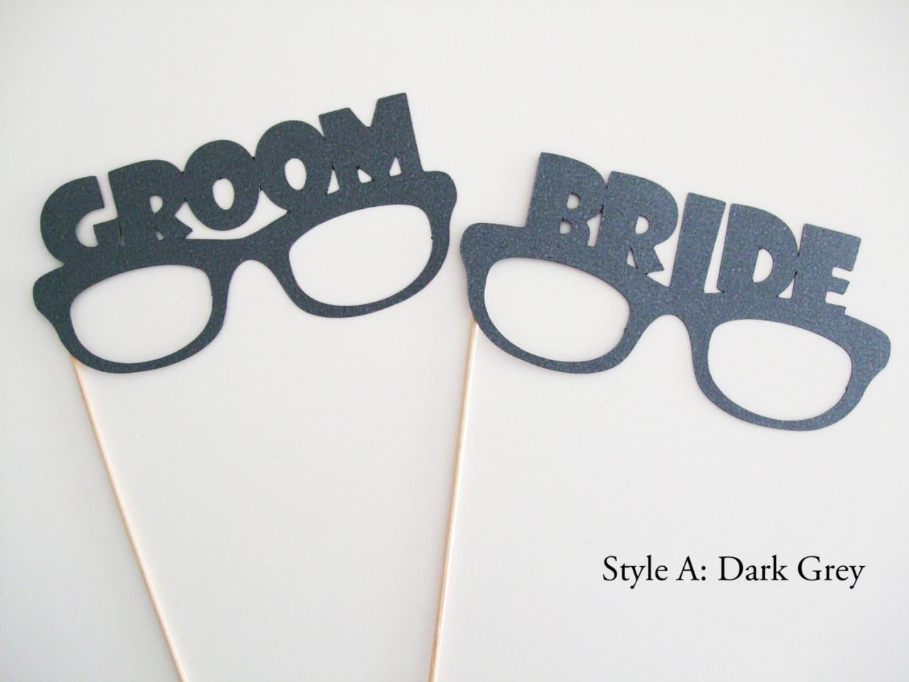 Bride & Groom Photo Prop (style A)